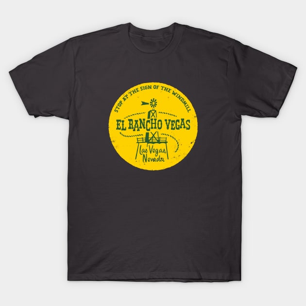 EL RANCHO LAS VEGAS T-Shirt by BUNNY ROBBER GRPC